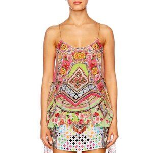 Camilla Hani  Honey T Back Shoestring Top XS b114